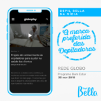 A Depil Bella marca preferida das depiladoras