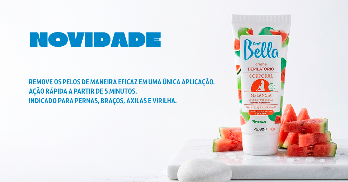 Creme Depilatório Corporal Melancia Depil Bella